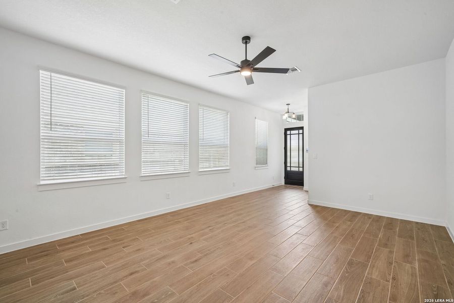 Spacious, unfurnished interior of a new home in Legacy at Lake Dunlap, New Braunfels (Image 15). Spacious, unfurnished interior of a new home in Legacy at Lake Dunlap, New Braunfels (Image 15).