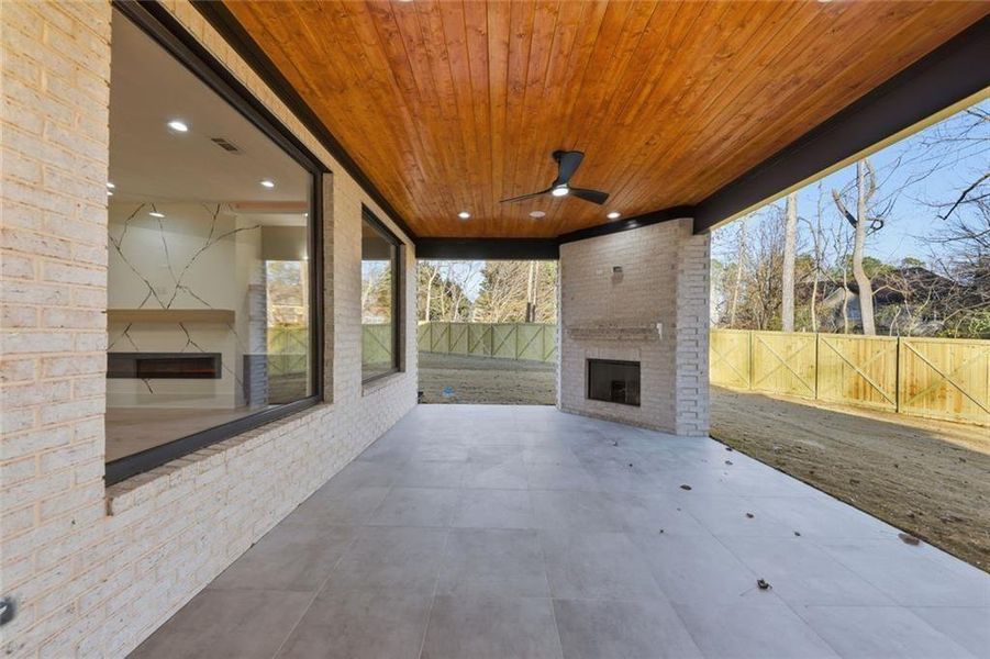 Exterior details and patio area of a home in , Lawrenceville (Image 31). Exterior details and patio area of a home in , Lawrenceville (Image 31).