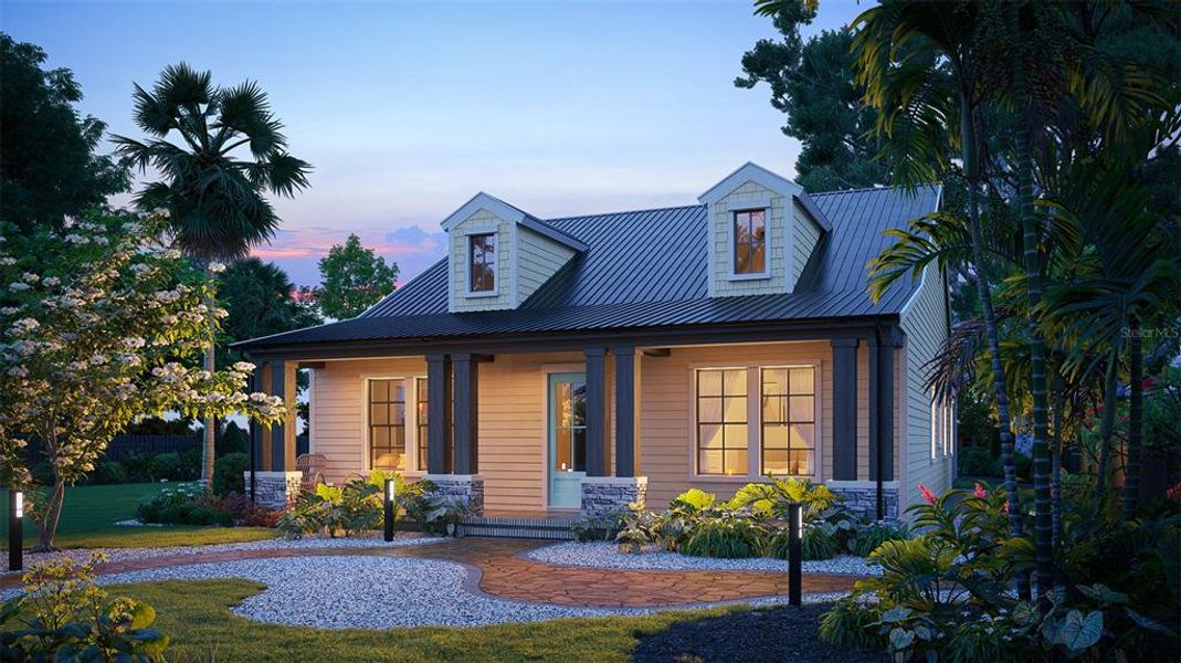 Front exterior of a new home in , Gulfport, FL, highlighting curb appeal (Image 5). Front exterior of a new home in , Gulfport, FL, highlighting curb appeal (Image 5).