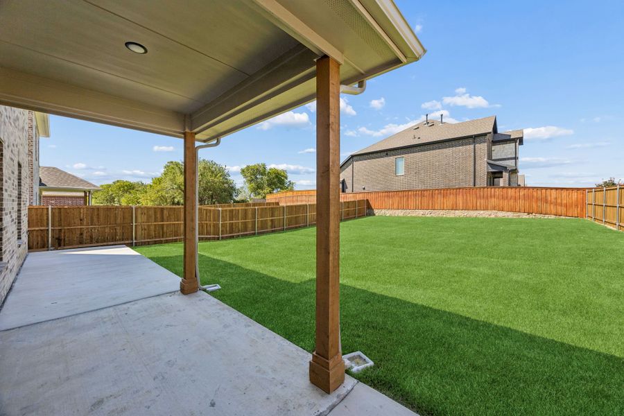Representative exterior details of a home built from the Silverstone by Sandlin Homes in Mayfield Farms, Arlington (Image 3).
