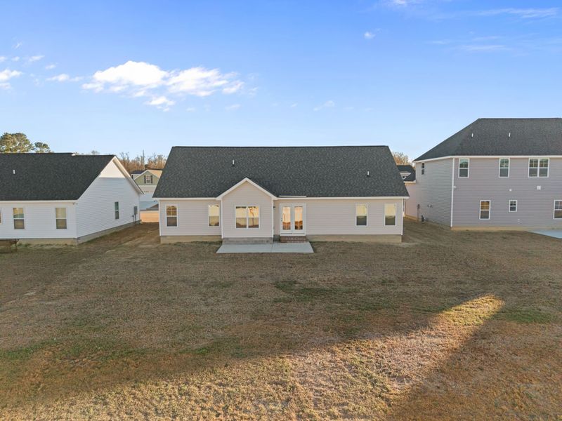 Representative exterior details of a home built from the Hardy by Bill Clark Homes in Laurel Oaks, Greenville (Image 22).