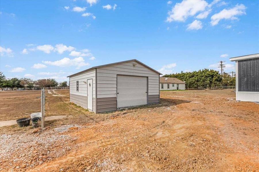 Exterior details and patio area of a home in , Joshua (Image 19). Exterior details and patio area of a home in , Joshua (Image 19).