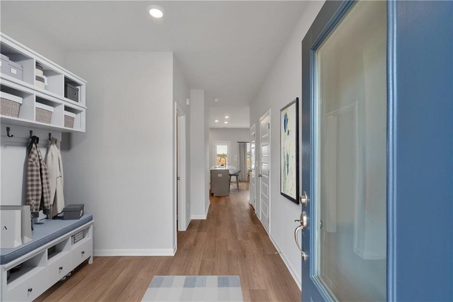 Furnished interior view inside a new home in , Rockmart (Image 6).