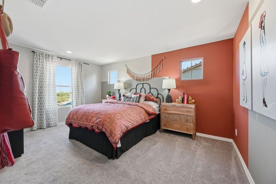 Representative furnished interior of a home built from the Wedgewood by Taylor Morrison in La Mira Discovery Collection, Mesa (Image 29). Representative furnished interior of a home built from the Wedgewood by Taylor Morrison in La Mira Discovery Collection, Mesa (Image 29).
