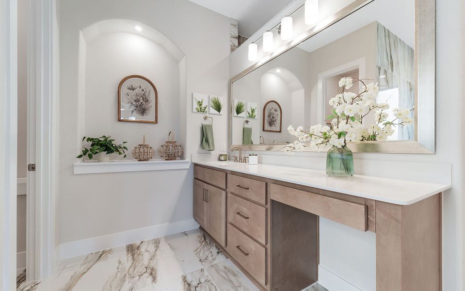Furnished interior view inside a new home in Arcadia, Brentwood (Image 25).