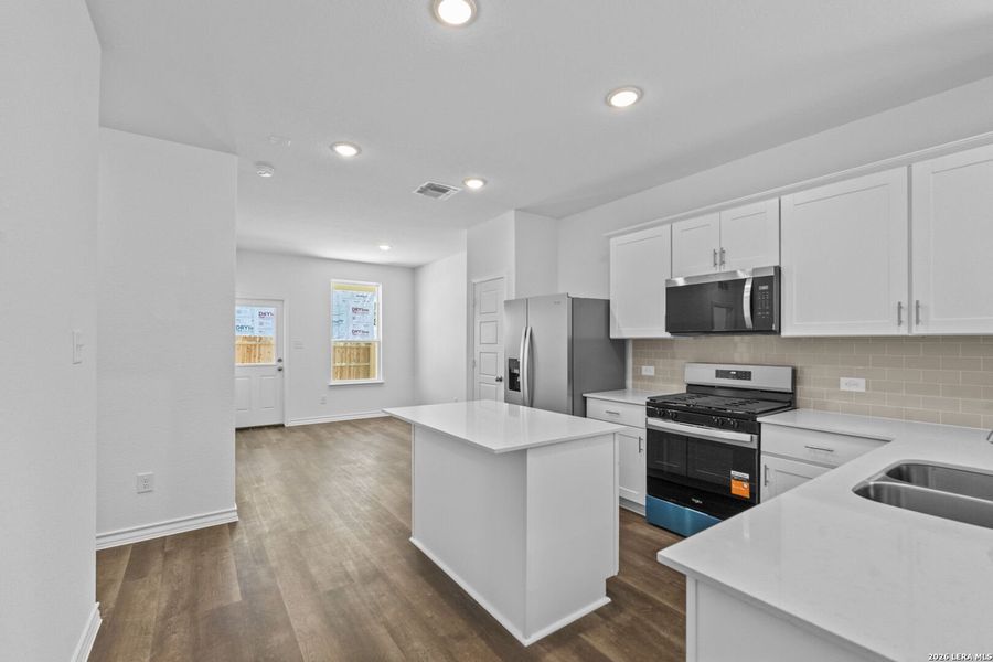 Furnished interior view inside a new home in Corley Farms, Boerne (Image 6).