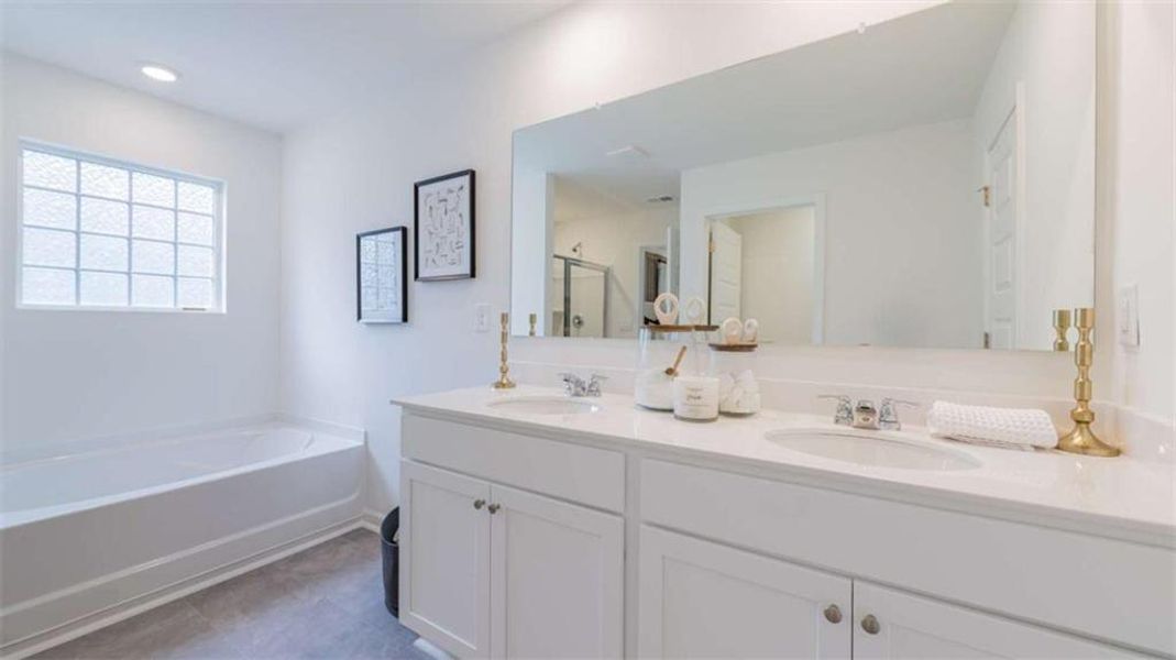 Furnished interior view inside a new home in Mableton Station, Mableton (Image 19).