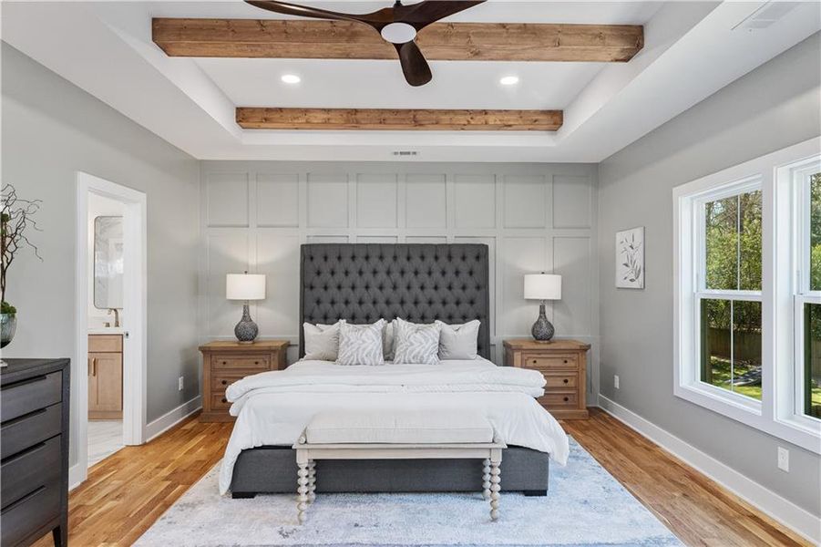 Furnished interior view inside a new home in , Decatur (Image 33).