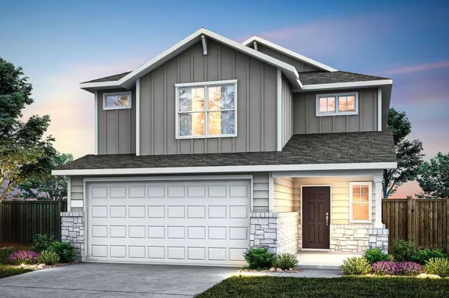 Pulte Homes, Coolidge elevation V, rendering Pulte Homes, Coolidge elevation V, rendering