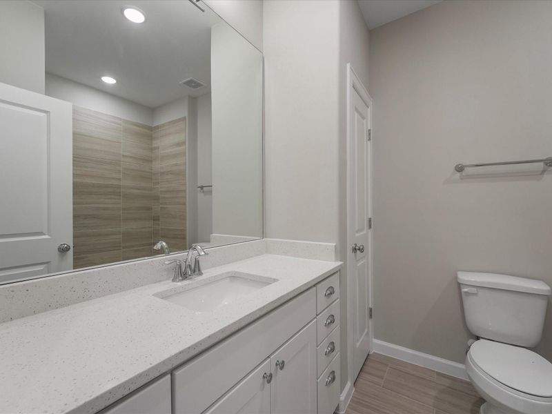 Furnished interior view inside a new home in , Houston (Image 5).