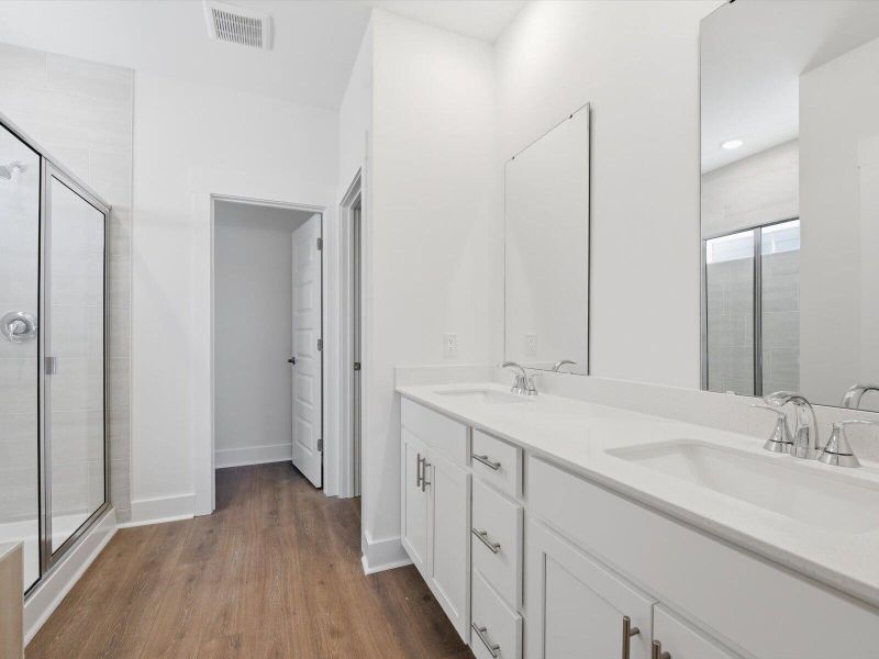 Furnished interior view inside a new home in The Coves at Lakes of Cane Bay, Summerville (Image 14).