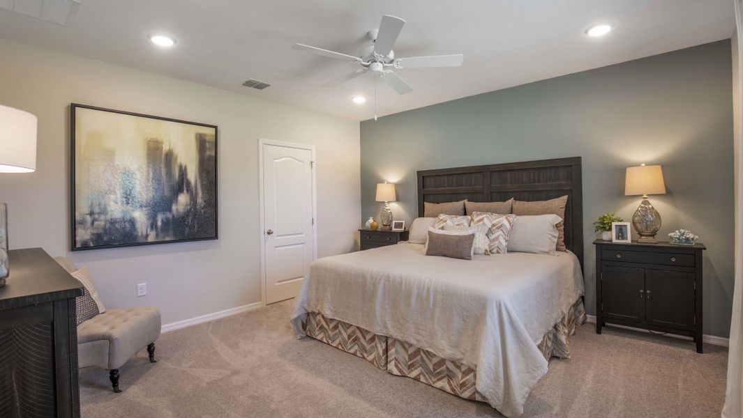 Representative furnished interior of a home built from the Victoria by Maronda Homes in Malabar Springs, Palm Bay (Image 11).