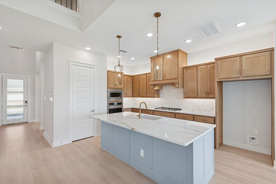 Furnished interior view inside a new home in ARTAVIA 50' Homesites, Conroe (Image 4).