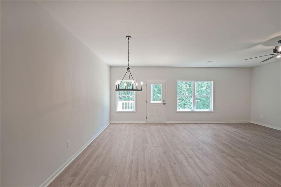 Spacious, unfurnished interior of a new home in , Dahlonega (Image 9).