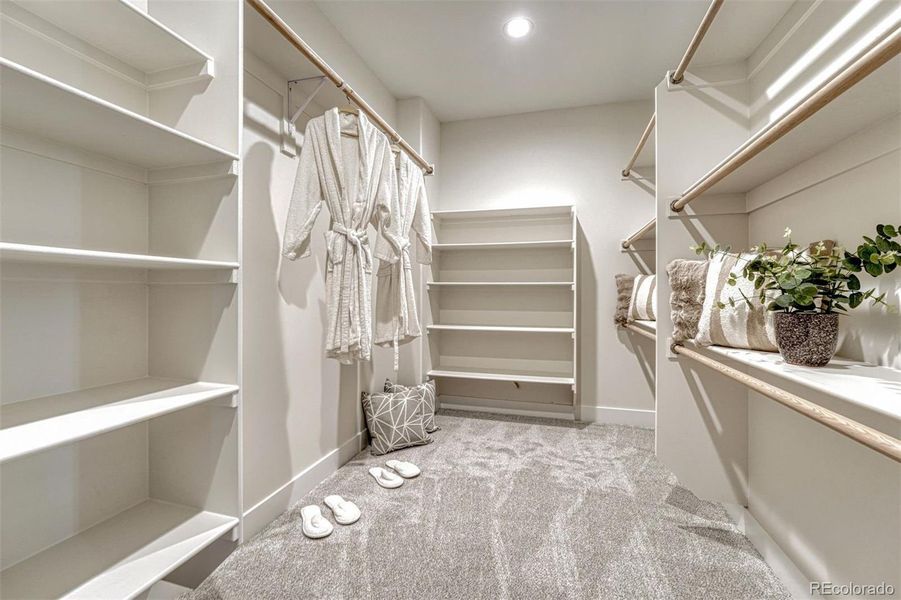 Furnished interior view inside a new home in , Colorado Springs (Image 30).