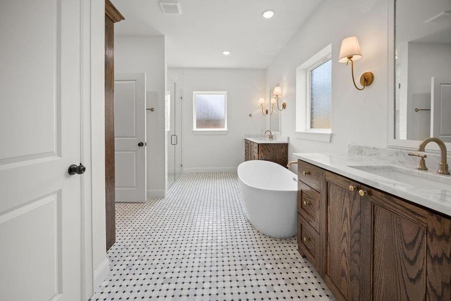 Furnished interior view inside a new home in , Tyler (Image 11).