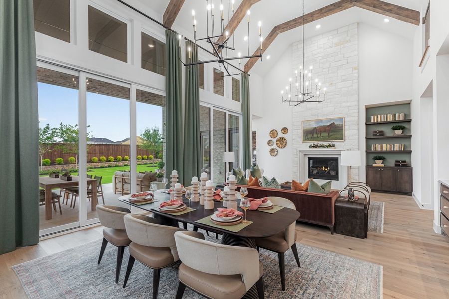Representative Dining Room - some options shown