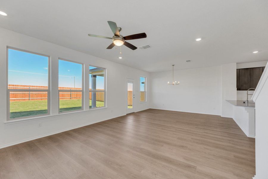 Spacious, unfurnished interior of a new home in Salerno - Heritage Collection, Round Rock (Image 34).