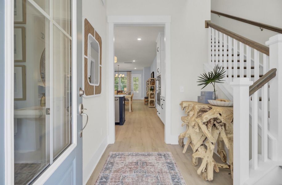 Furnished interior view inside a new home in , Johns Island (Image 12).