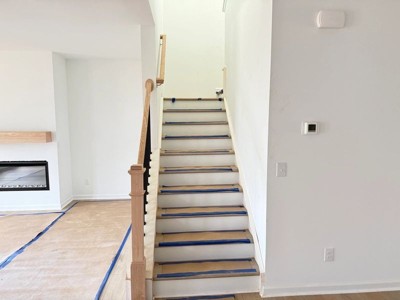 In-progress construction of a new home in Rowland's Grant, Fuquay Varina, NC (Image 20). In-progress construction of a new home in Rowland's Grant, Fuquay Varina, NC (Image 20).