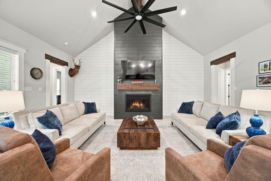 Furnished interior view inside a new home in , Tomball (Image 8).