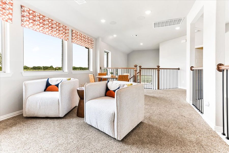 Furnished interior view inside a new home in Solterra Texas, Mesquite (Image 34).