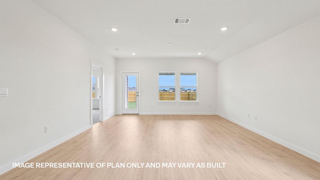 Spacious, unfurnished interior of a new home in Revelry, Del Valle (Image 14).