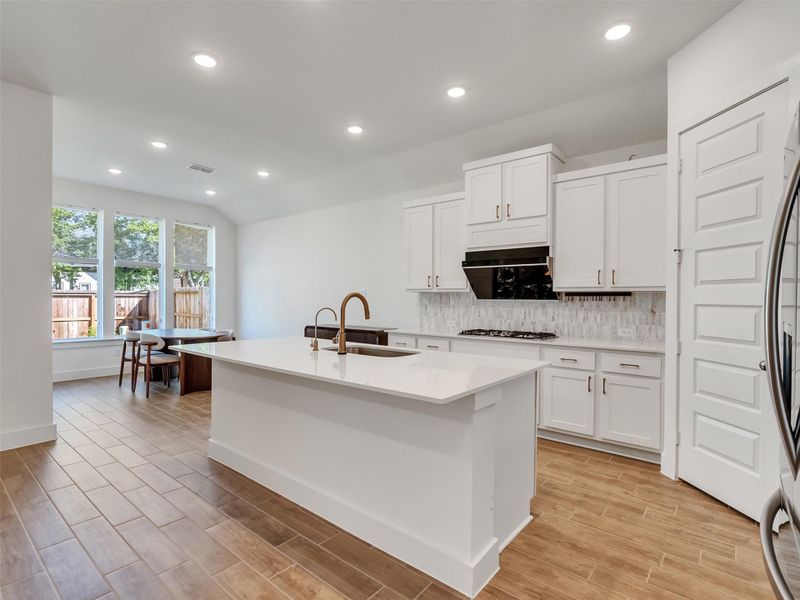Furnished interior view inside a new home in Tompkins Reserve, Katy (Image 7).