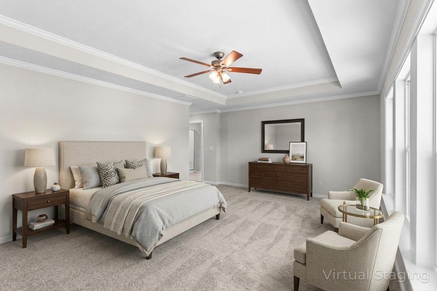 Furnished interior view inside a new home in Tillery Park, Grovetown (Image 14).