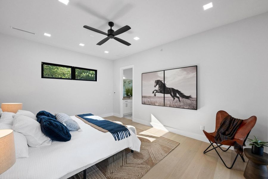 Furnished interior view inside a new home in , Austin (Image 17). Furnished interior view inside a new home in , Austin (Image 17).