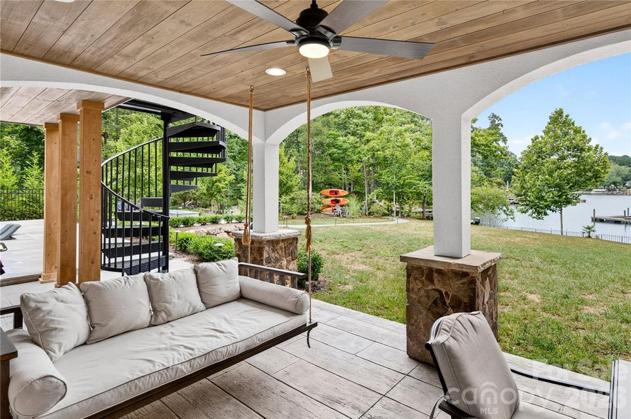 Exterior details and patio area of a home in , Denver (Image 3).