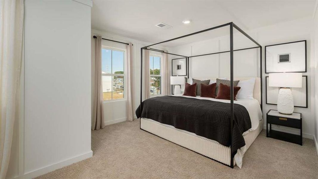 Furnished interior view inside a new home in Mableton Station, Mableton (Image 30).