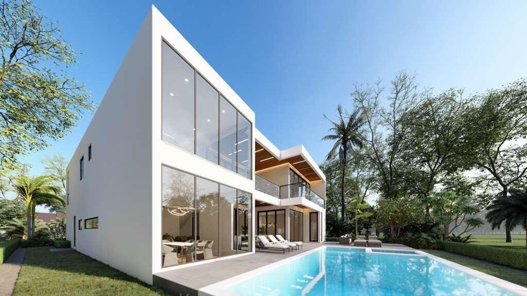 Exterior details and patio area of a home in , Boca Raton (Image 3).