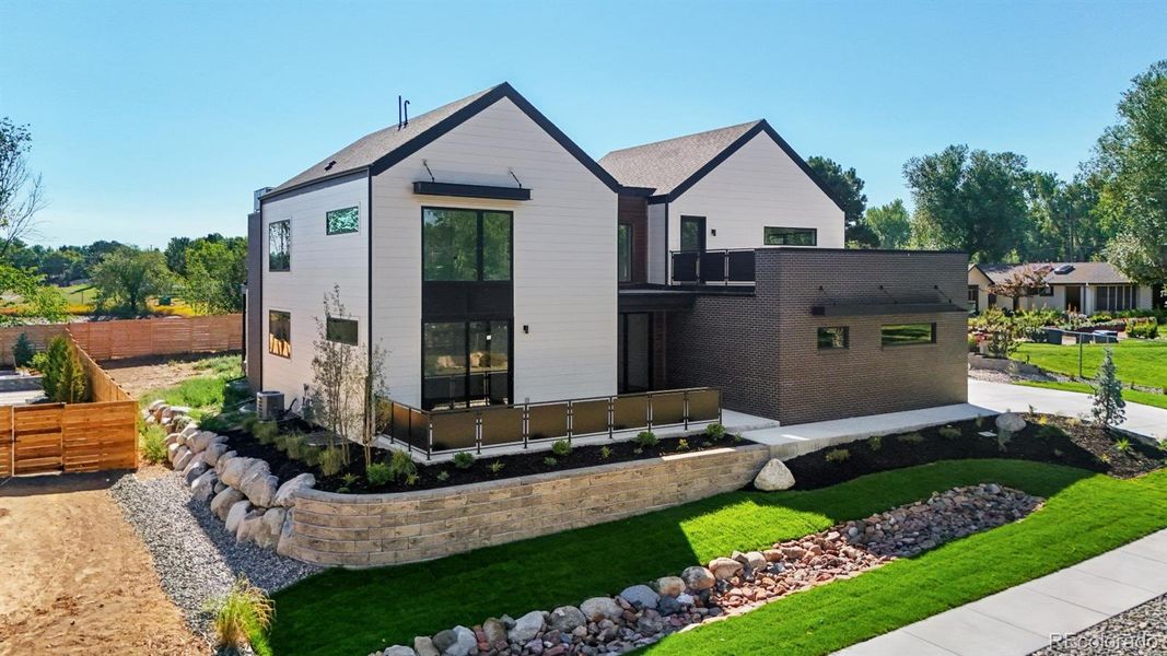 Front exterior of a new home in , Golden, CO, highlighting curb appeal (Image 1).