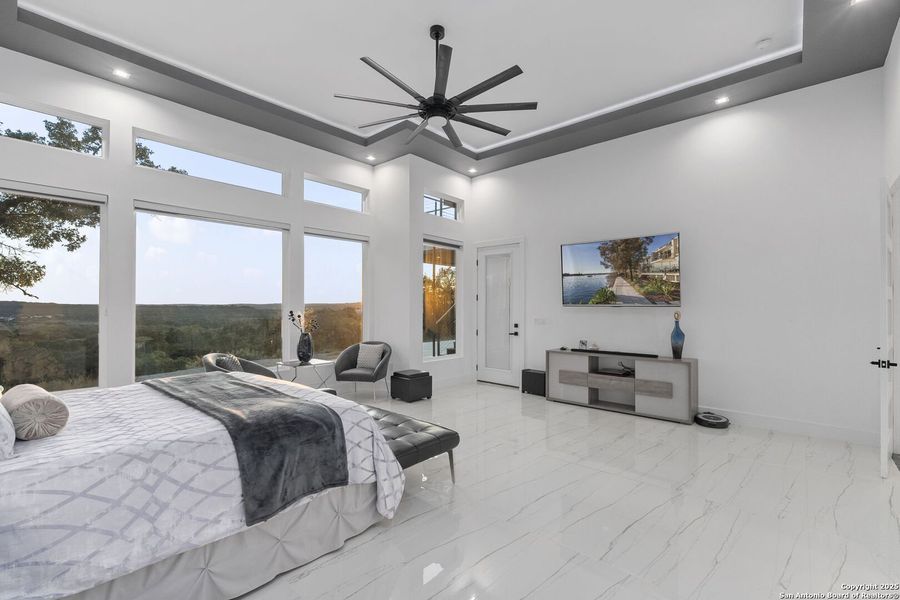 Furnished interior view inside a new home in , Spring Branch (Image 28).