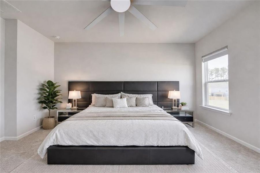 Furnished interior view inside a new home in , Sugar Hill (Image 15).