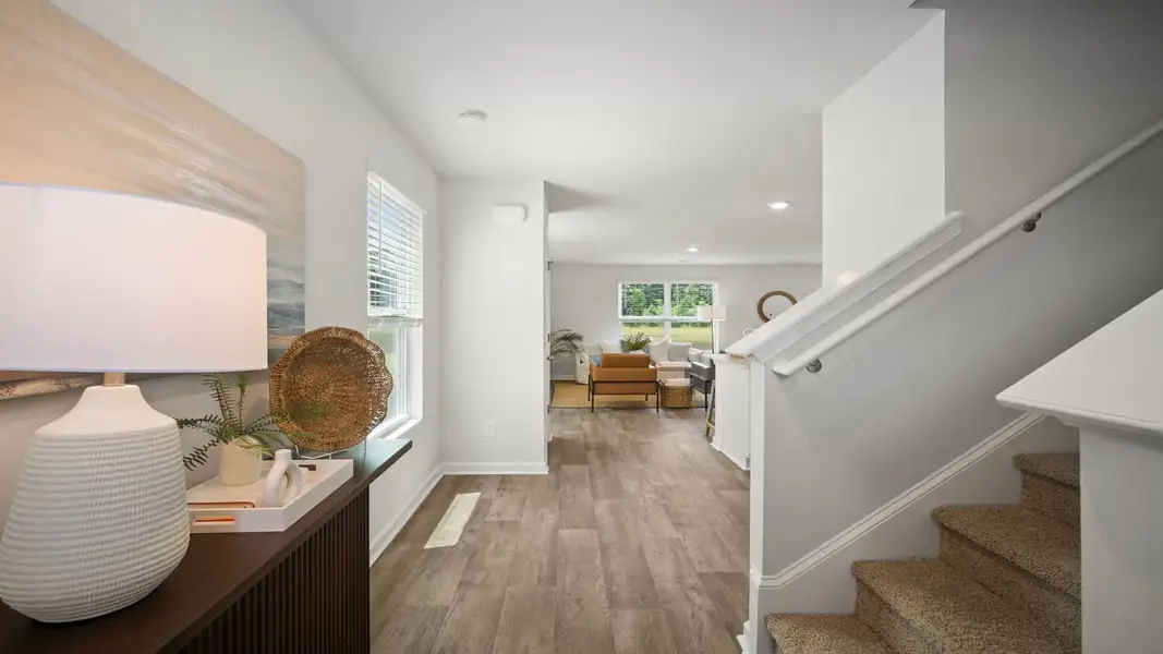 Furnished interior view inside a new home in The Lakes at North Glynn, Brunswick (Image 4).