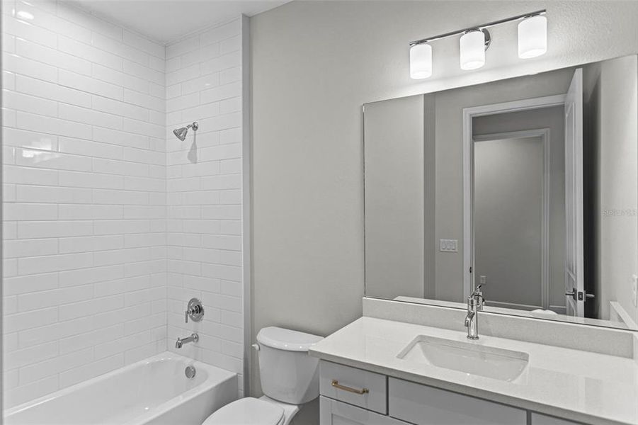 Furnished interior view inside a new home in Cresswind at Hammock Oaks, Lady Lake (Image 7).