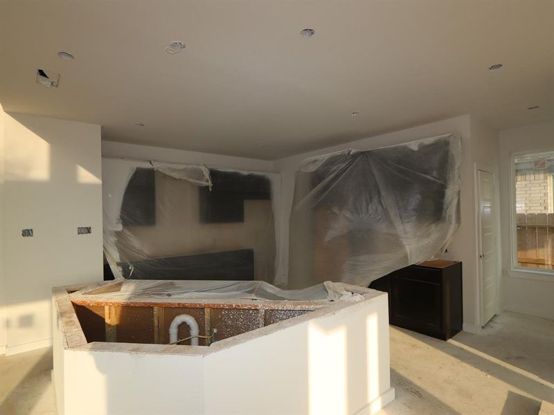 Furnished interior view inside a new home in Marvida, Cypress (Image 6).