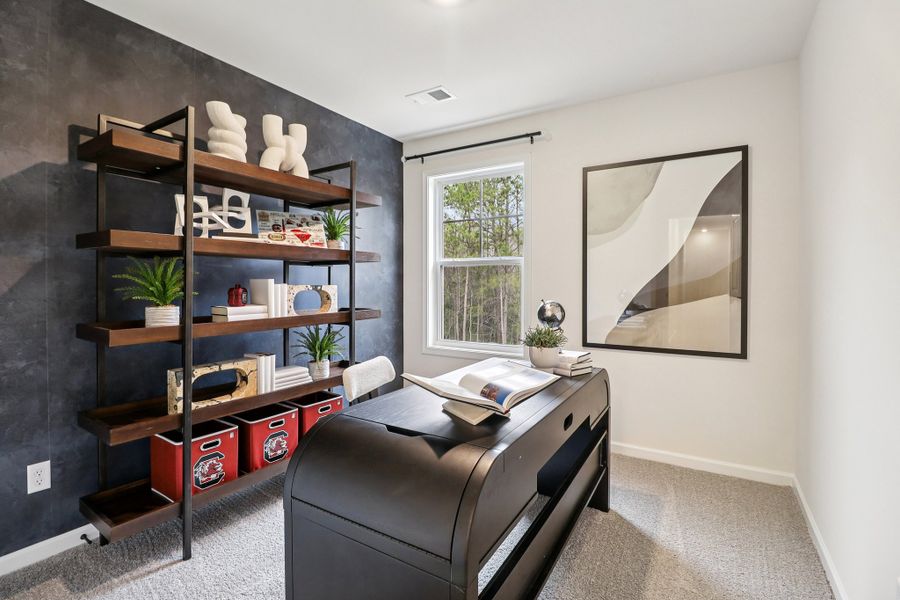 Representative furnished interior of a home built from the East Wind by Great Southern Homes in Victory Woods, Columbia (Image 58). Representative furnished interior of a home built from the East Wind by Great Southern Homes in Victory Woods, Columbia (Image 58).