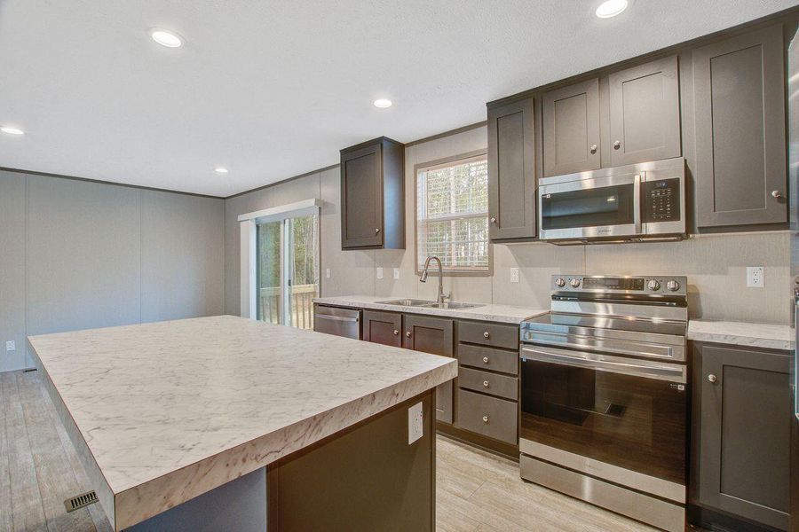 Furnished interior view inside a new home in , Walterboro (Image 10).