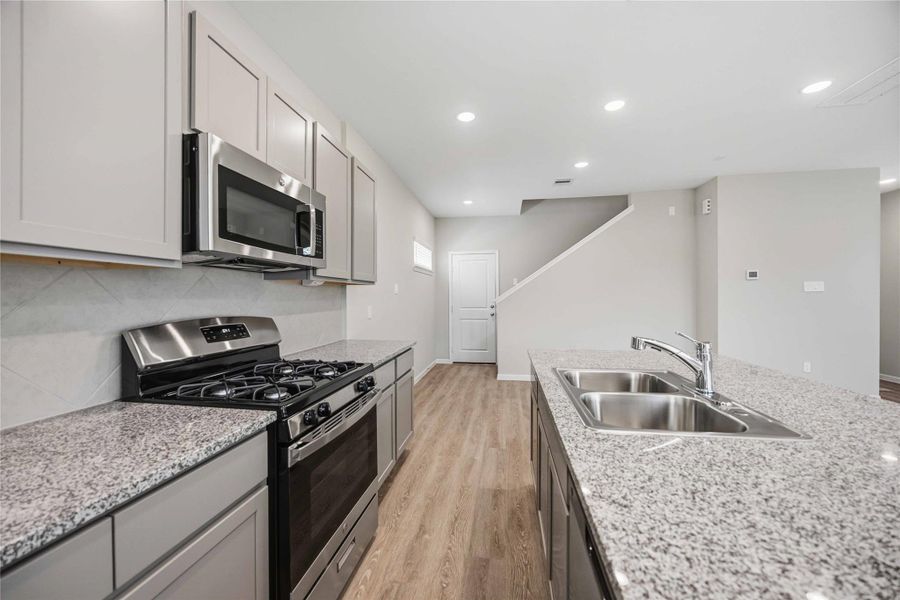 Furnished interior view inside a new home in , Houston (Image 15). Furnished interior view inside a new home in , Houston (Image 15).