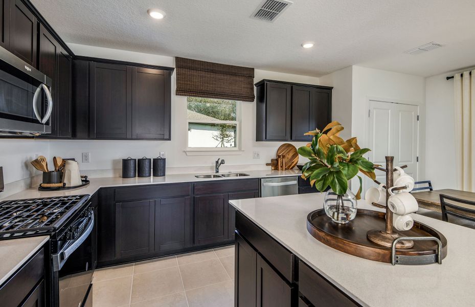 Spacious Kitchen with Abundant Counter Space Spacious Kitchen with Abundant Counter Space