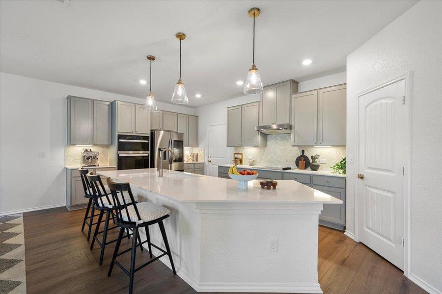 Furnished interior view inside a new home in , Austin (Image 9). Furnished interior view inside a new home in , Austin (Image 9).