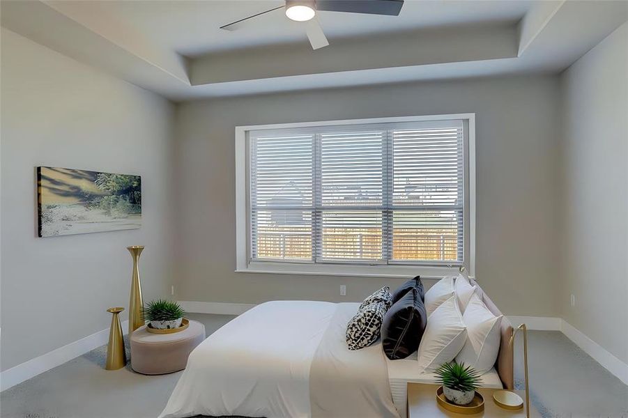 Master Bedroom Virtually Staged