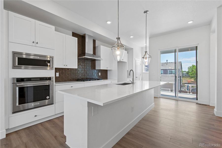 Large spacious kitchen