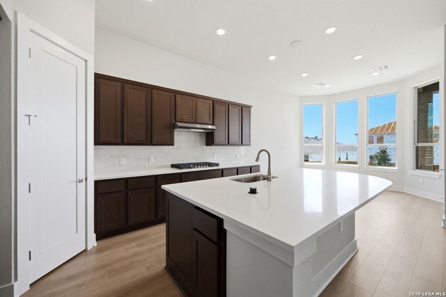Furnished interior view inside a new home in VIDA, San Antonio (Image 9).