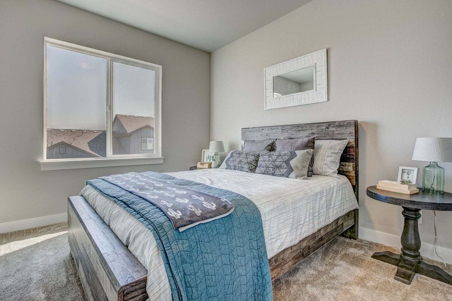 Bedroom 2 - Not Actual Home - Finishes May Vary