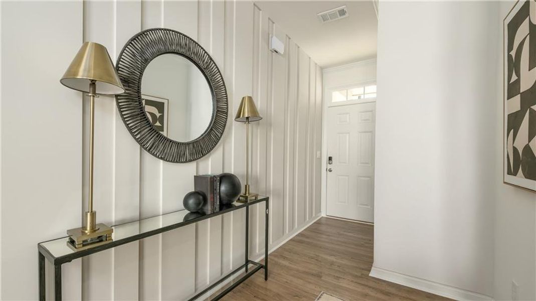 Furnished interior view inside a new home in Harvest Park, Decatur (Image 4).