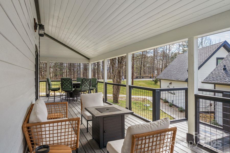 Furnished interior view inside a new home in , Brevard (Image 22).